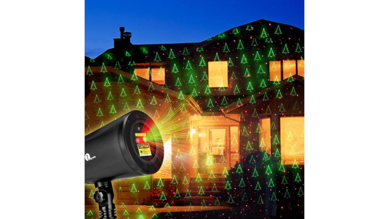 Mini LED Projector Christmas Moving Laser Projection Outdoor Indoor Light @rui69 