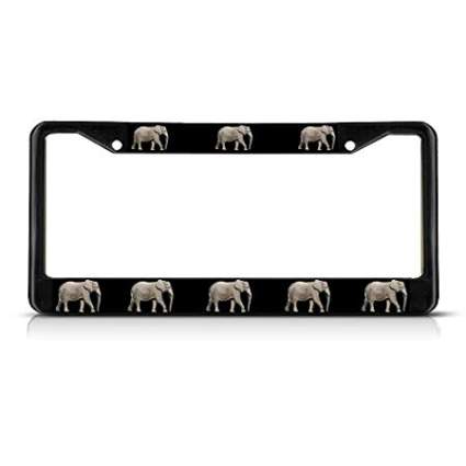 Elephant License Plate Frame