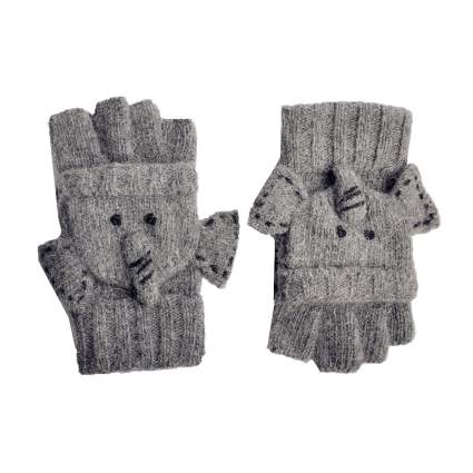 YAN & LEI Elephant Knitted Gloves