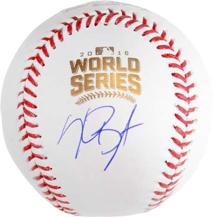 Kris Bryant Chicago Cubs Autographed 2016 MLB World Series Baseball