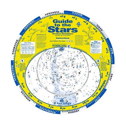 guide to the stars chart astronomy gifts