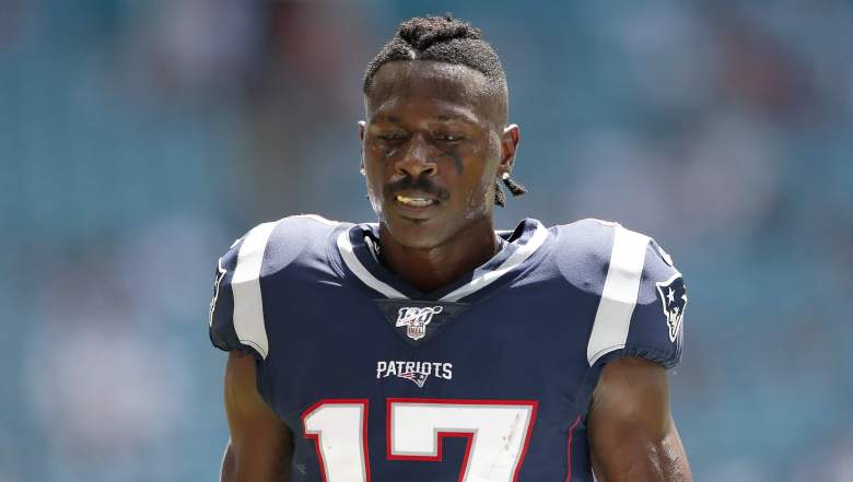 Antonio Brown was released by the New England Patriots.