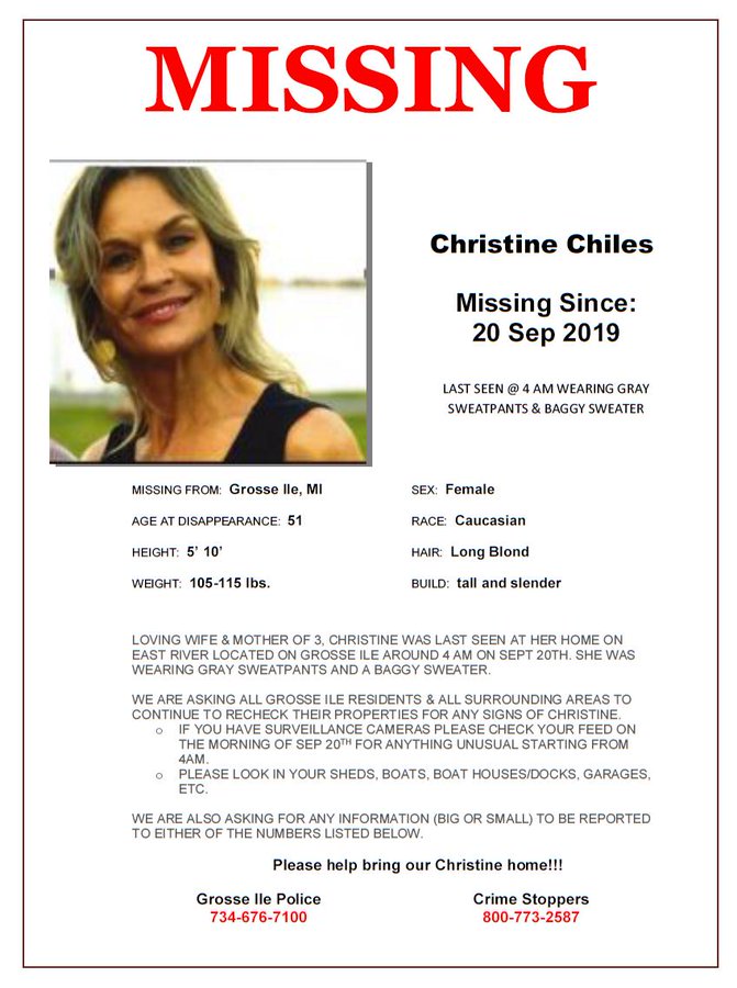 Christine Chiles Missing