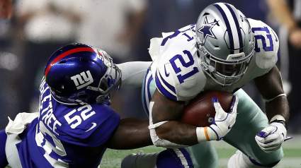 Giants LB Calls out Ezekiel Elliott Ahead of Week 1 Matchup