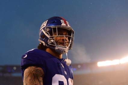 Giants’ Evan Engram Reveals Update on Injured Foot