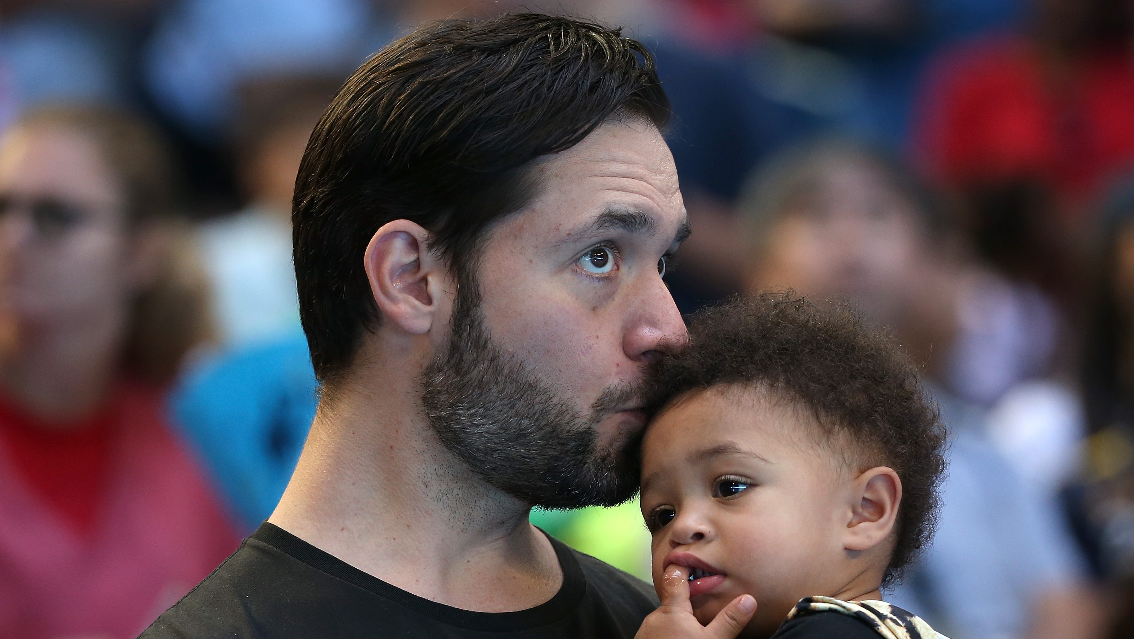 Serena Williams Husband Daughter Are Her Biggest Fans Heavy Com