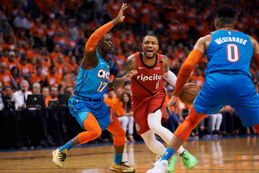 Blazers PG Damian Lillard Reveals Favorite NBA Playoff ...