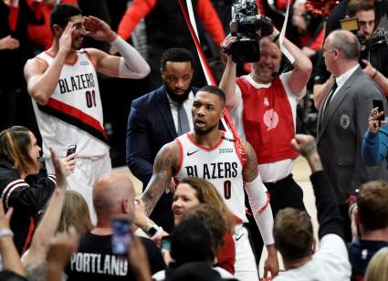 Blazers: Damian Lillard Reveals Half Court Shot on Paul George Was Iconic