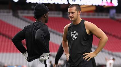 Jon Gruden Blames Antonio Brown for Derek Carr’s Struggles
