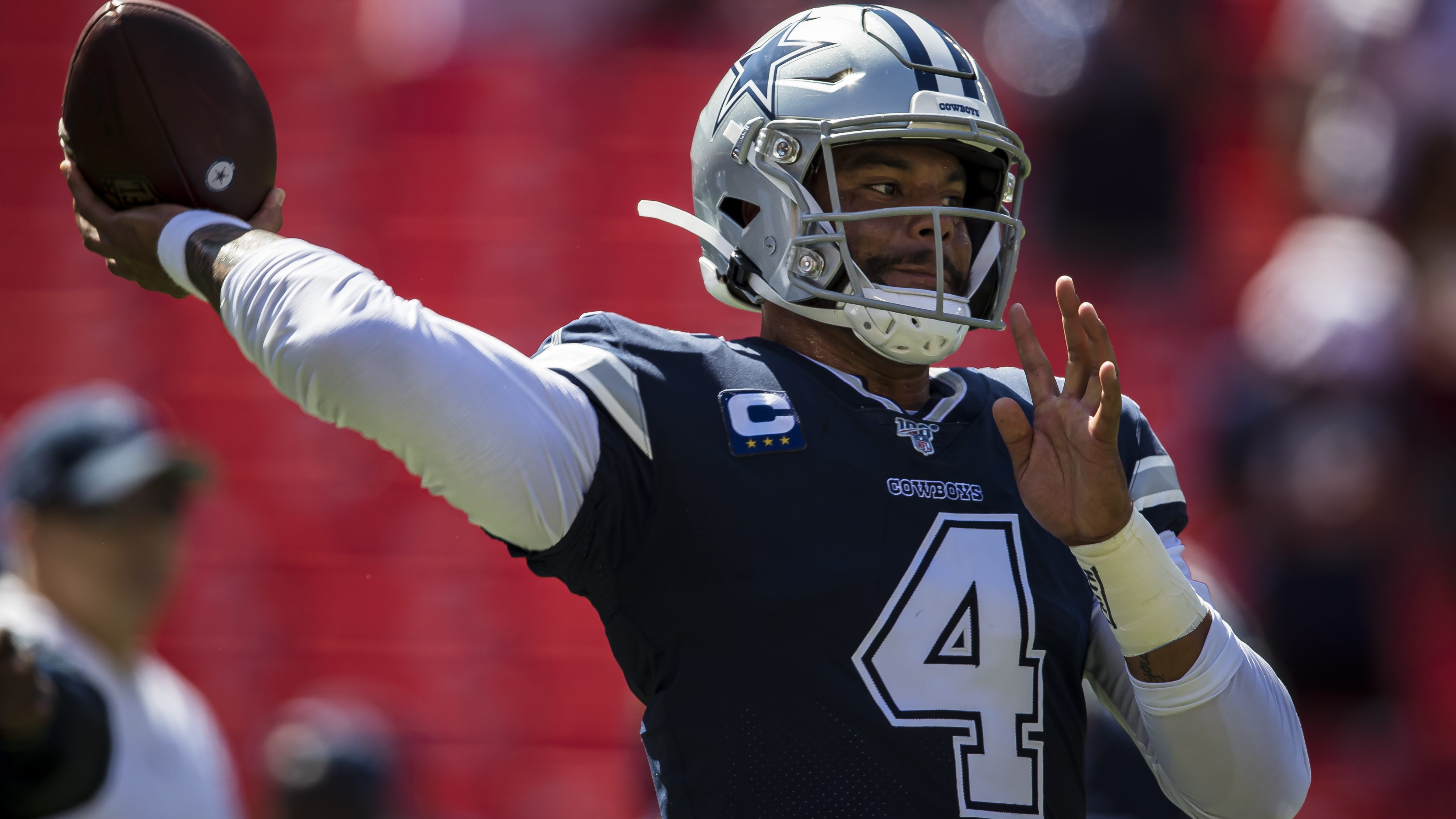 Dak Prescott Ties Cowboys' TD Record In Win Over Redskins