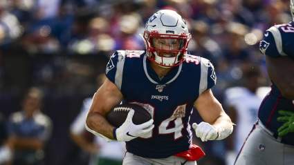 Patriots Inactives vs Jets: Burkhead, Gordon Ruled Out