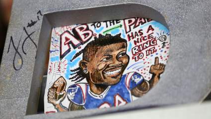 Antonio Brown “Extremely Grateful” To Be in New England: Watch