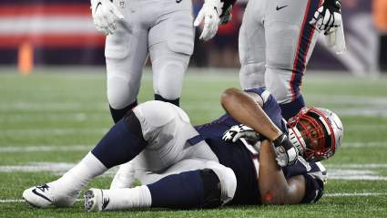 Patriots Starting Lineman Surprisingly Misses Practice