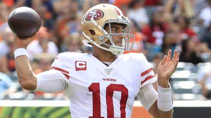 49ers’ Jimmy Garoppolo Voted Third-Best in NFC West by NFL Poll