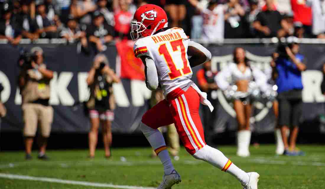 Mecole Hardman Fantasy Start or Sit Chiefs WR in Week 7?