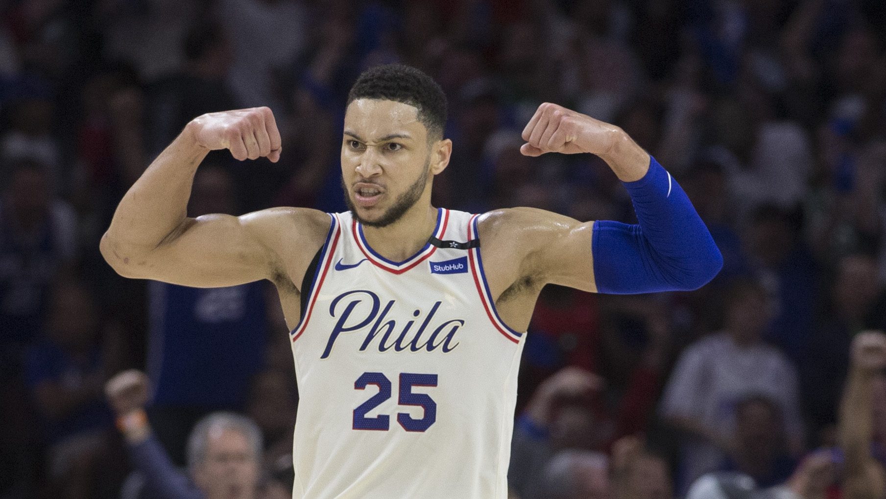 Ben Simmons Drills Deep 3-Pointer In 76ers Preseason Debut [WATCH]