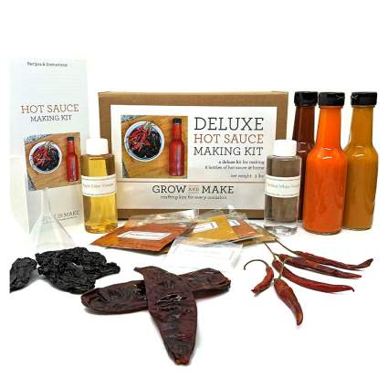 Grow and Make Deluxe DIY Hot Sauce Making Kit