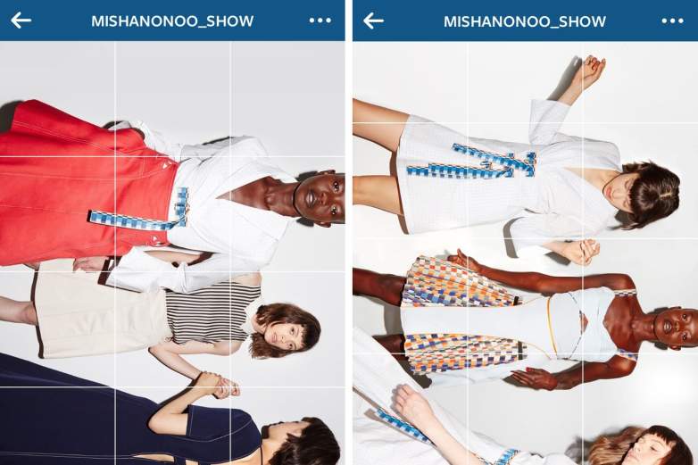 Misha Nonoo Instagram Fashion Show