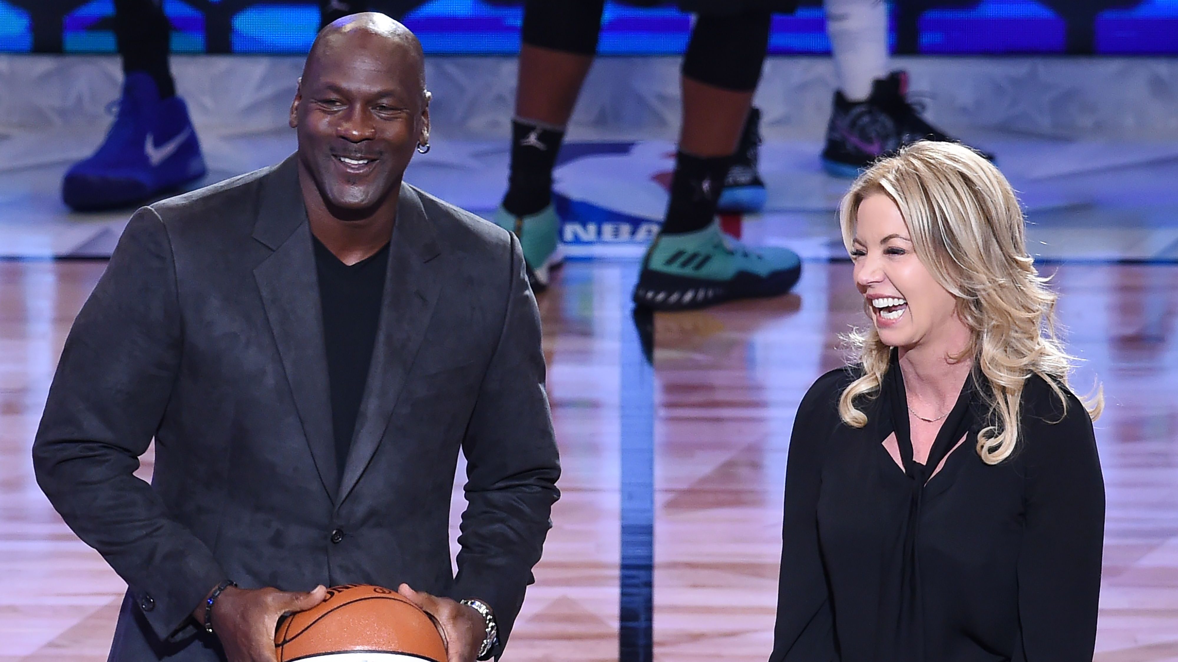 Lakers Owner Jeanie Buss And Michael Jordan Unveil New Tequila 