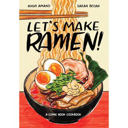 Comic book cookbook ramen gifts