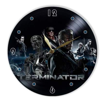 MiraG Terminator Painted Vinyl Clock