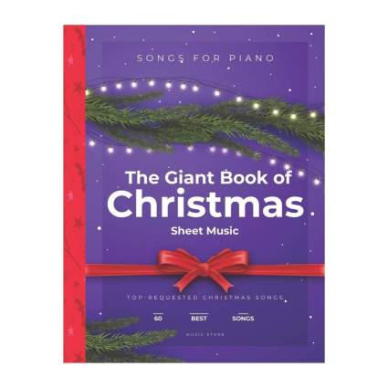 music store giant book of christmas sheet music