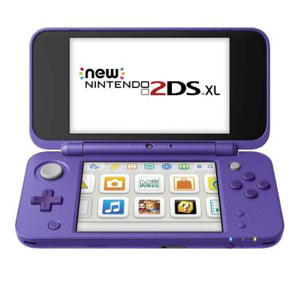 New Nintendo 2DS XL - Purple + Silver With Mario Kart 7 Pre-installed