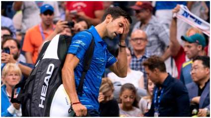 WATCH: Fans Boo Novak Djokovic at US Open After he Retires due to Injury