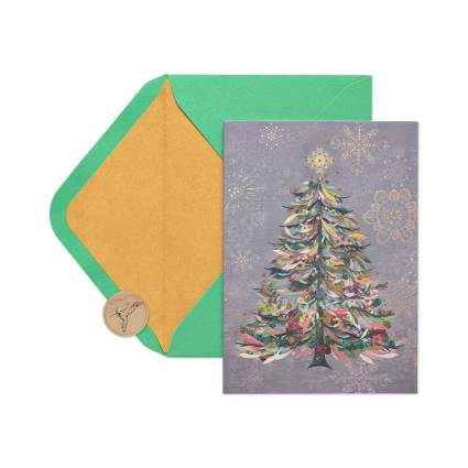 papyrus festive tree unique christmas cards