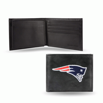 patriots leather wallet