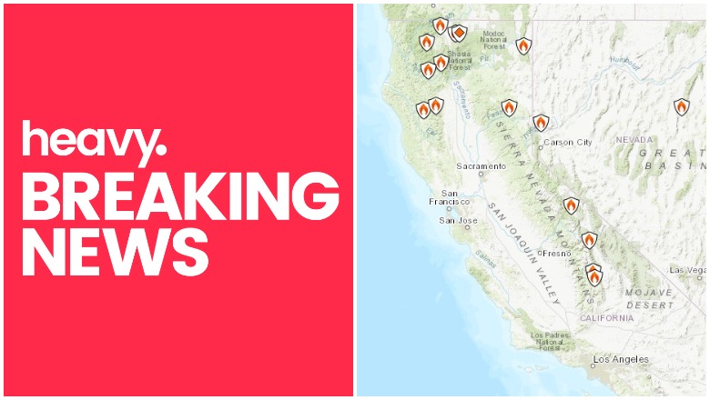 California Fire Map Track Fires Near Me Today Sept 15 Heavy Com