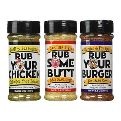 Rub Your Meat Championship BBQ Seasoning Gift Pack