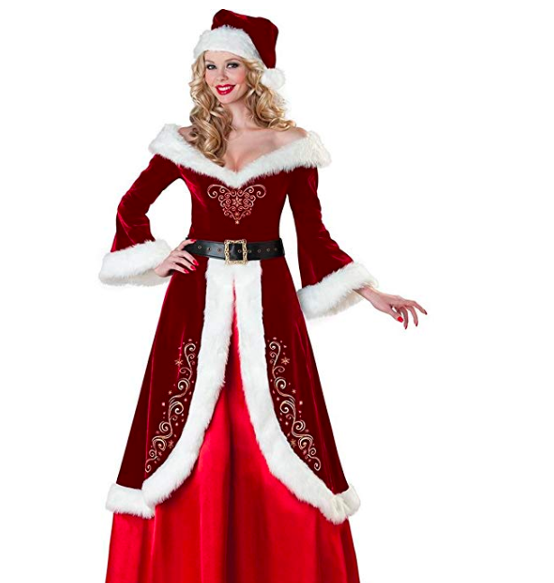 mrs claus costume sexy