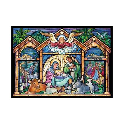 shirlyjj stained glass nativity unique christmas cards
