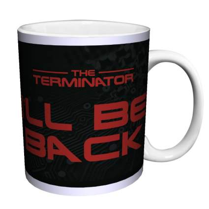 The Terminator Arnold I'll Be Back Mug