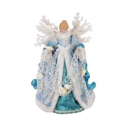 windy hill collection aqua angel tree topper