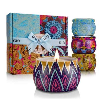 YINUO LIGHT Scented Candles Gifts Set