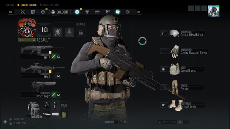 ghost recon breakpoint weapon icons