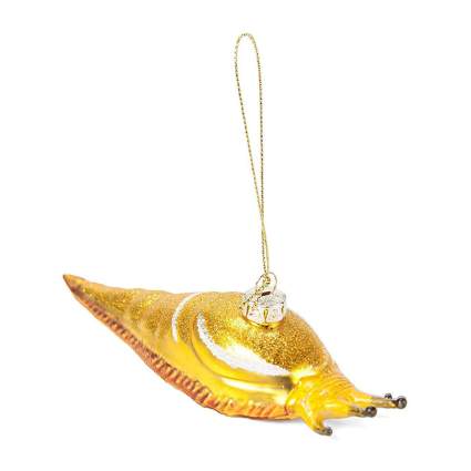 Banana slug ornament
