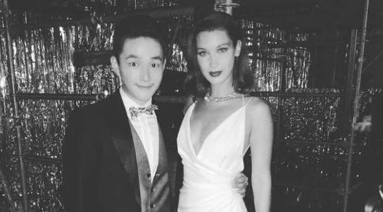 Eric Tse with Bella Hadid