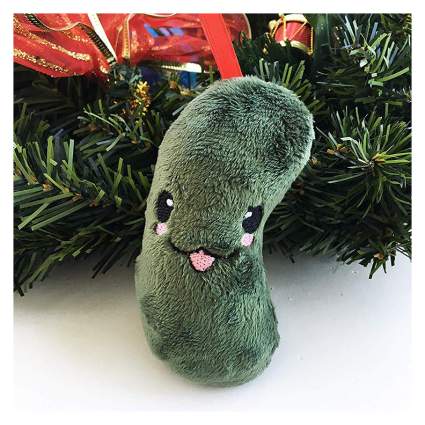 Plushie pickle toy
