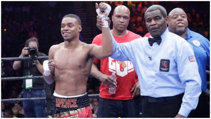Errol Spence Jr. Ferrari Crash Video & Photos