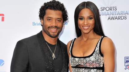 Russell Wilson & Ciara Post Adorable Photo of Baby Win in Seahawks Gear