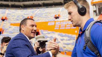 Florida’s Dan Mullen Calls Out Auburn for ‘Dirty Play’ on Kyle Trask