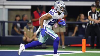 Cowboys Announce Gametime Decision on Injured RB Tony Pollard