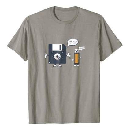 I Am Your Father USB Floppy T-Shirt