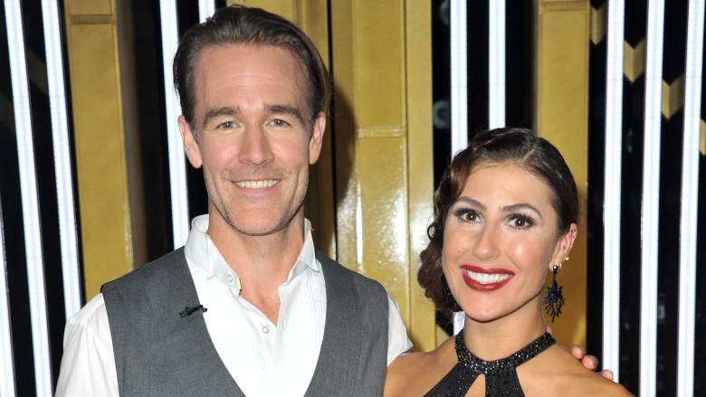 James Van Der Beek and Emma Slater compete on Season 28 of Dancing with the Stars