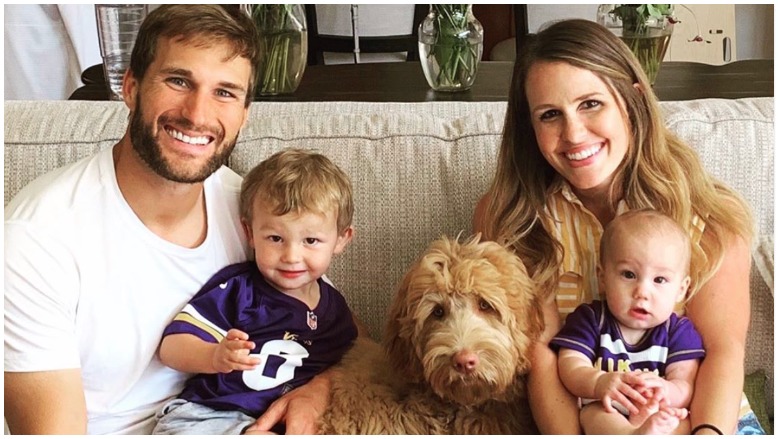 Kirk Cousins Wife Julie Their Kids Basically Live In Vikings Gear