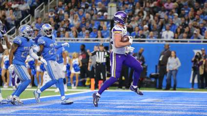 Kyle Rudolph Fantasy: Should You Start or Sit Vikings TE?