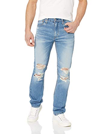 ripped bootcut jeans mens